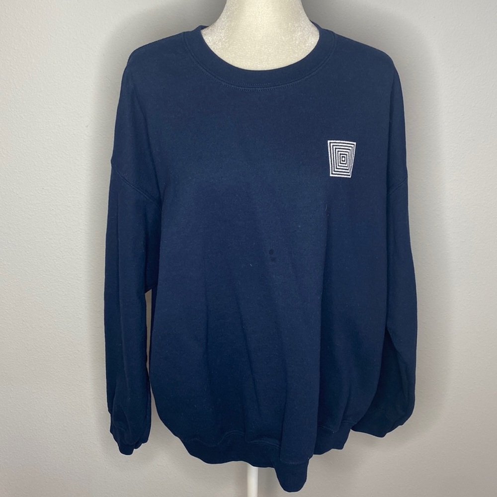 Lularoe Navy blue crew neck sweatshirt